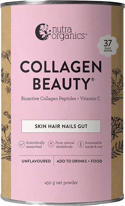 Nutra Organics Collagen Beauty 450g