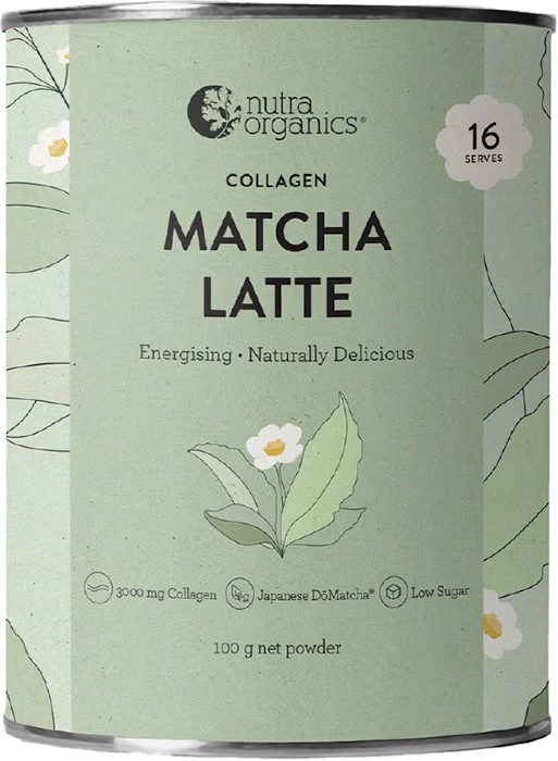 Nutra Organics Matcha Latte 100g