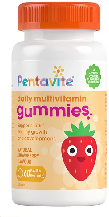 Pentavite Daily Multivitamin Kids 60 Gummies