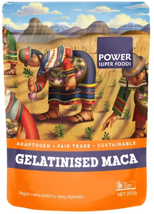 Power Super Foods Gelatinised Maca Powder 250g