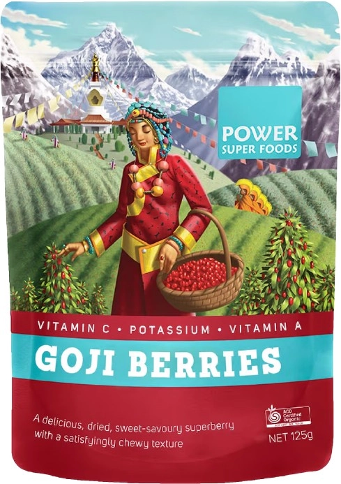 Power Super Foods Goji Berries 125g