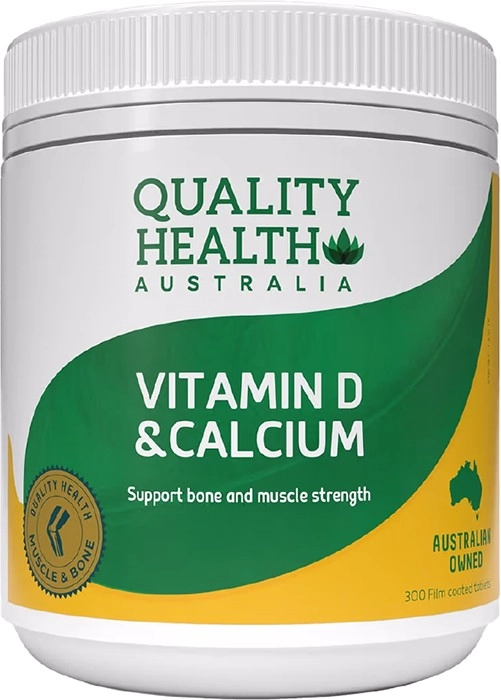 Quality Health Vitamin D & Calcium 300 Tablets