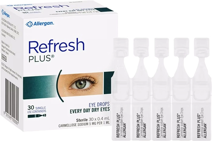 Refresh Plus Lubricant Eye Drops 0.4ml x 30 Vials