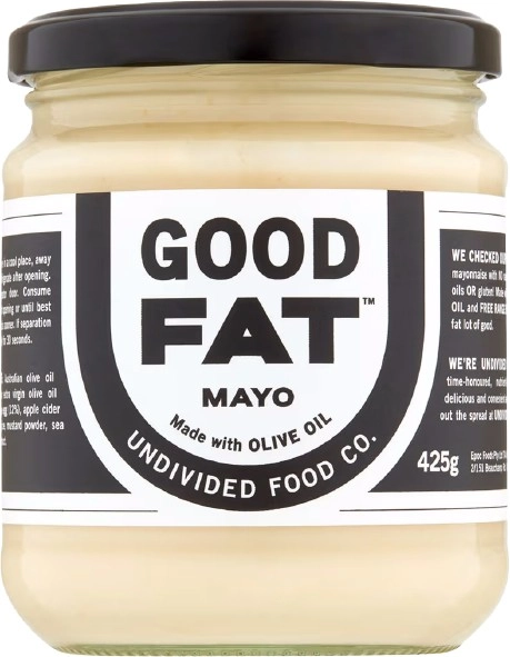 Undivided Food Co Good Fat Jumbo Mayo 425g