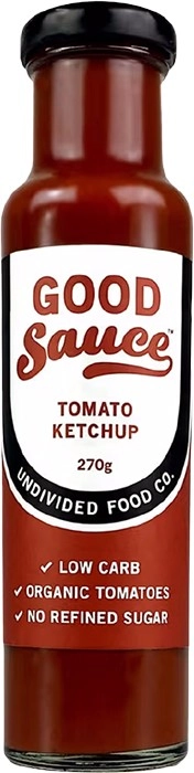 Undivided Food Co GOOD Sauce Tomato Ketchup 270g