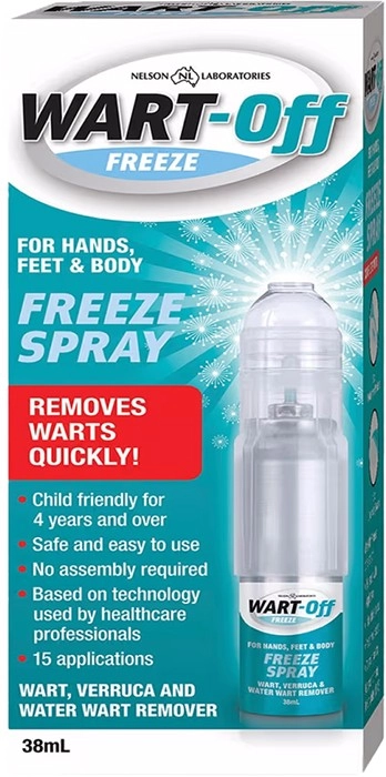 Wart Off Freeze Spray Wart Remover 38ml