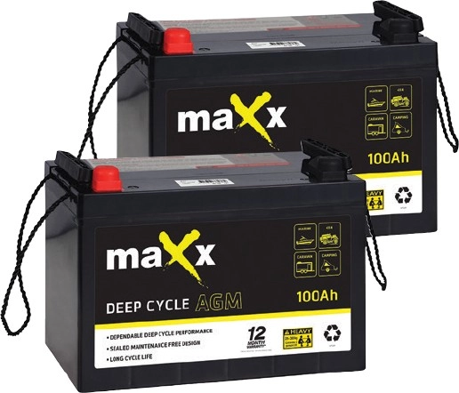 Maxx Deep Cycle 100AH AGM Battery