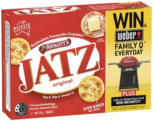 Arnott's Jatz, Savoy 225g or Clix 250g Selected Varieties