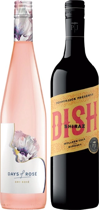 Days of Rose Dry Rose or Pepperjack Dish 750mL Varieties