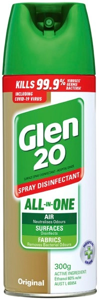 Glen 20 Spray Disinfectant 300g Selected Varieties*