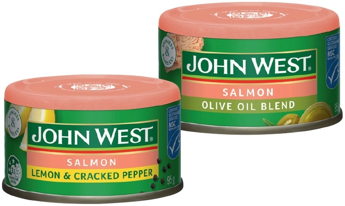 John West Salmon 95g Selected Varieties