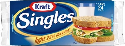 Kraft Cheese Singles 432g Selected Varieties