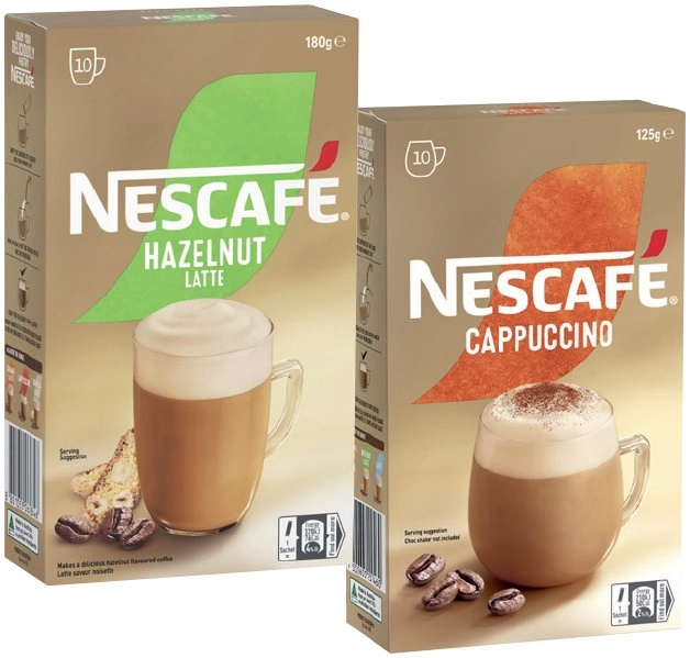 Nescafé Coffee Sachets 8-10 Pack Selected Varieties