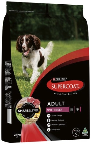 Supercoat Smart Blend Dry Dog Food 2.6-2.8kg Selected Varieties