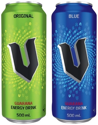 V Energy Drink 500mL Selected Varieties