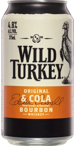 Wild Turkey 4.8% Varieties 10 Pack