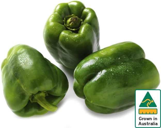 Australian Green Capsicum