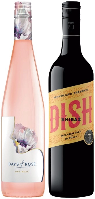 Days of Rose Dry Rose or Pepperjack Dish 750mL Varieties