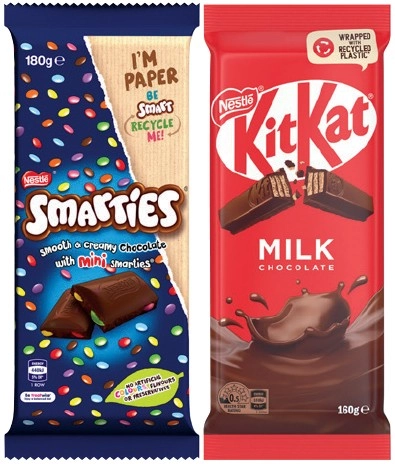 Nestlé Chocolate Block 118‑180g Selected Varieties