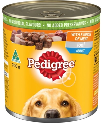 Pedigree Wet Dog Food 700g Selected Varieties