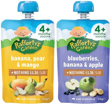 Rafferty’s Garden Baby Food 120g Selected Varieties