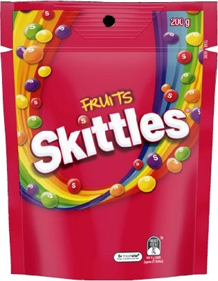 Skittles 190‑200g, Maltesers 120‑140g, M&M’s 120‑180g, Pods 160g, Skittles Giants 132g or Skittles Fruit Cloudz 120g Share Pack Selected Varieties