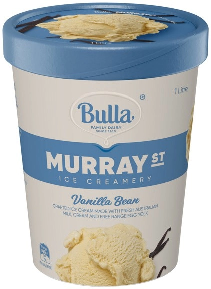 Bulla Murray St Ice Creamery 1 Litre Selected Varieties