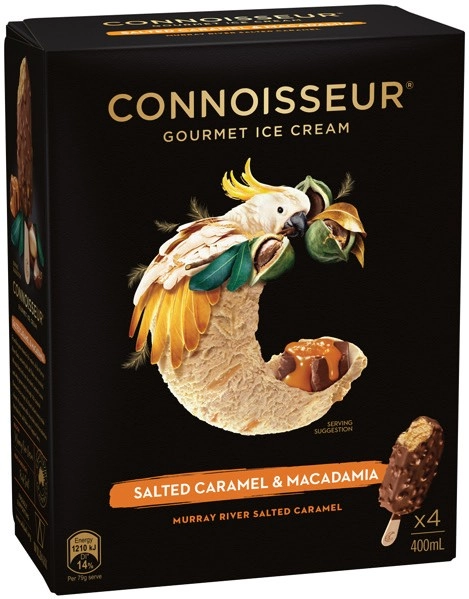 Connoisseur Gourmet Ice Cream 4 Pack or Mini 6 Pack Selected Varieties