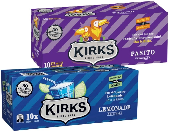 Kirks 10x375mL Selected Varieties