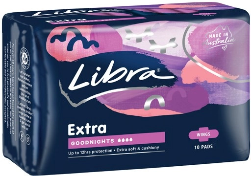 Libra Pads 10‑14 Pack Selected Varieties