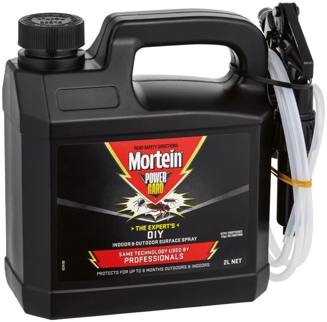 Mortein Power Gard DIY Indoor & Outdoor Surface Spray 2 Litre, Naturgard Prime 152g, Powergard Prime 154g or Peaceful Night Mosquito & Fly Automatic Plug In 2.57mL