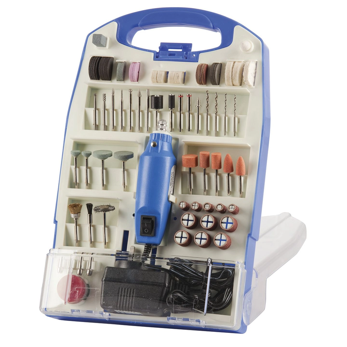 110 Piece 12V Rotary Tool Set