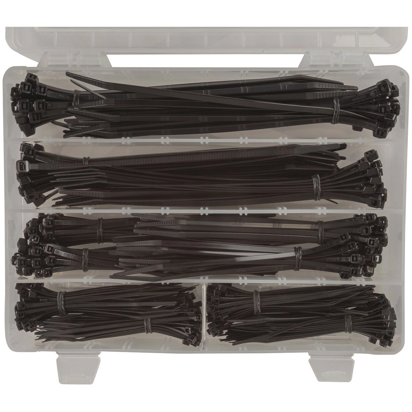 Cable Tie Box Popular Sizes - 400 Pieces