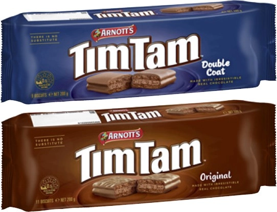 Arnott's Tim Tam Biscuits 165g-200g