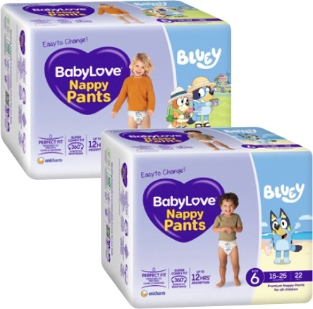 BabyLove Bulk Nappy Pants 22 Pack-28 Pack