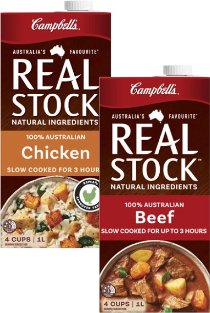 Campbell's Real Stock 1 Litre