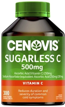 Cenovis Sugarless C 500mg Tablets 300 Pack