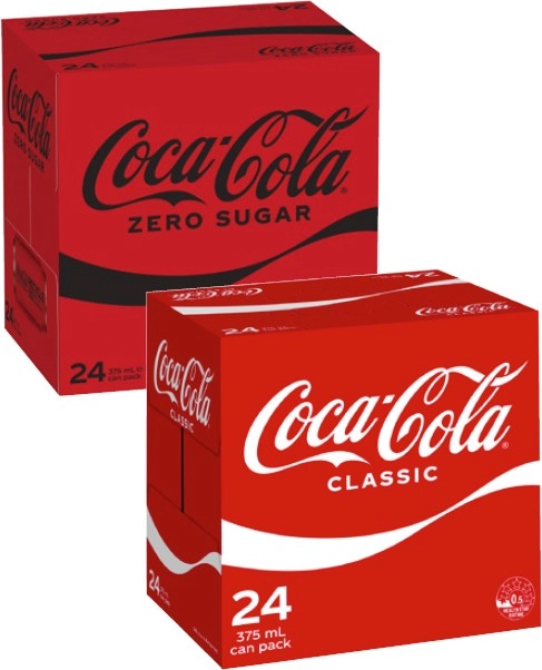 Coca-Cola Soft Drink 24x375mL