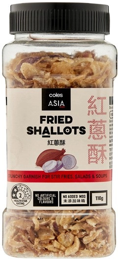 Coles Asia Fried Shallots 110g