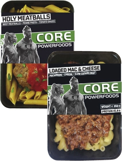 Core Powerfoods Frozen Meal 350g