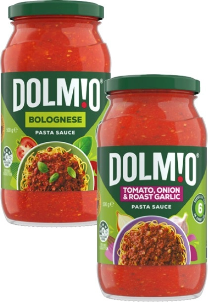 Dolmio Extra Pasta Sauce 490g-500g