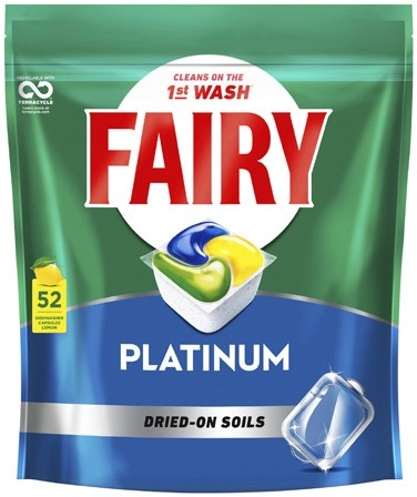 Fairy Platinum Dishwashing Tablets 52 Pack