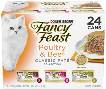 Fancy Feast Cat Food 24x85g