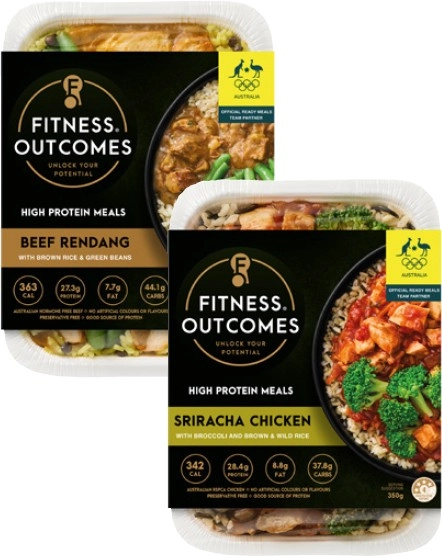 Fitness Outcomes Frozen Meal 350g