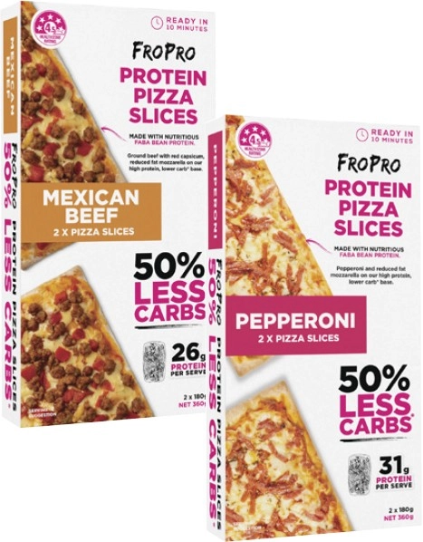 FroPro Protein Pizza Slices 2 Pack 360g