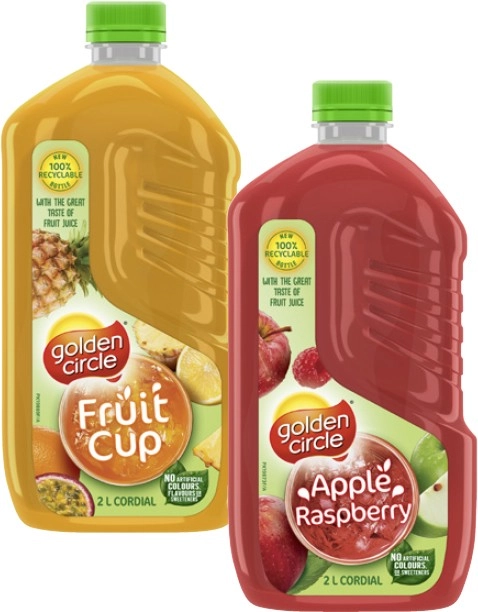 Golden Circle Cordial 2 Litre