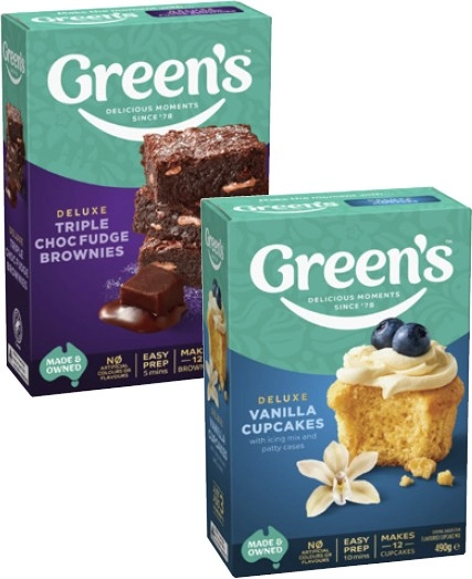 Green's Deluxe Baking Mix 380g-630g