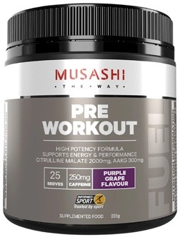 Musashi Pre Workout Powder 225g