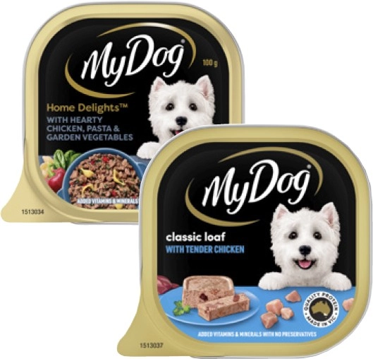 My Dog Dog Food Tray 100g