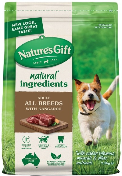 Nature's Gift Dry Dog Food 2.5kg